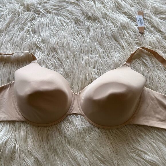 Skims Fits Everybody T-Shirt Bra Sand Size 44DDD - Picture 6 of 11